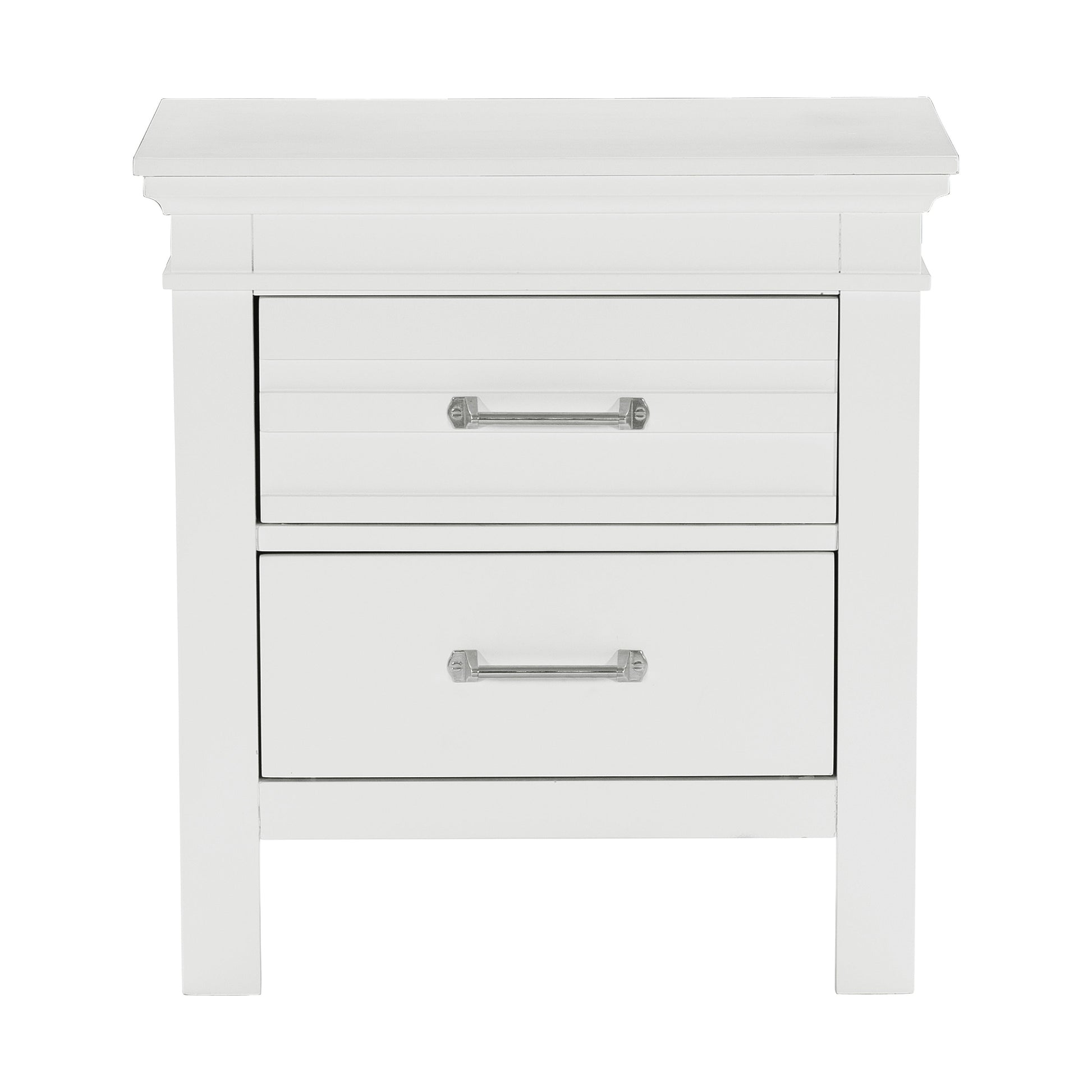 Blaire Farm White Nightstand - 1675W-4 - Luna Furniture - Dallas Store