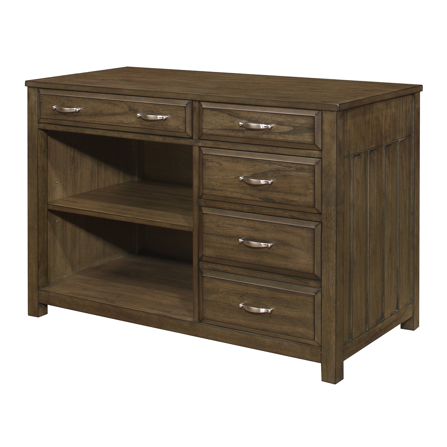 Blanche Brown Gray Credenza - 4522-16 - Luna Furniture - Dallas Store