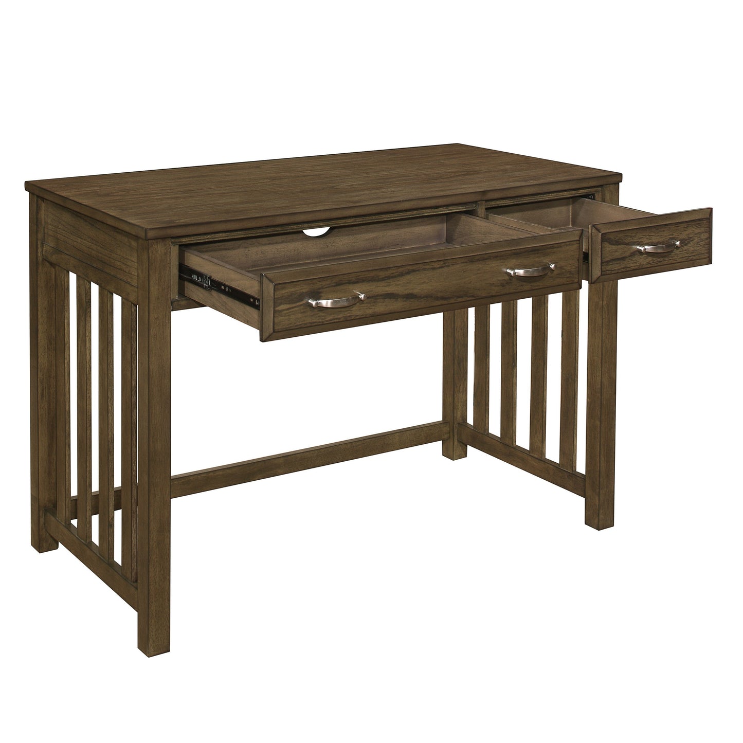 Blanche Brown Gray Desk - 4522-15 - Luna Furniture - Dallas Store