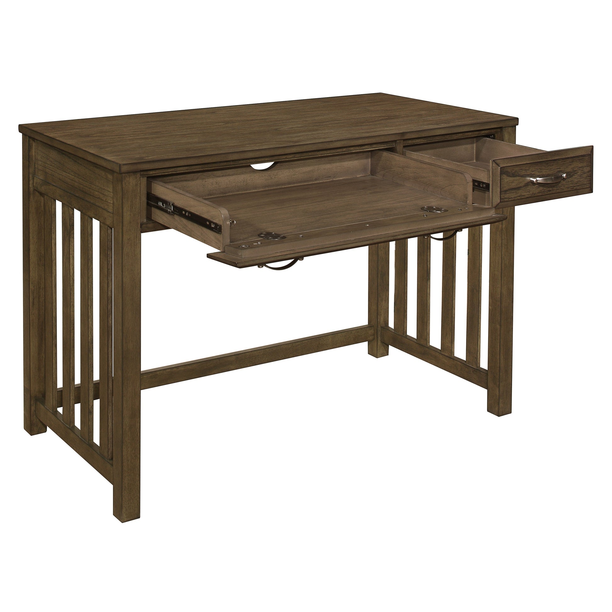 Blanche Brown Gray Desk - 4522-15 - Luna Furniture - Dallas Store