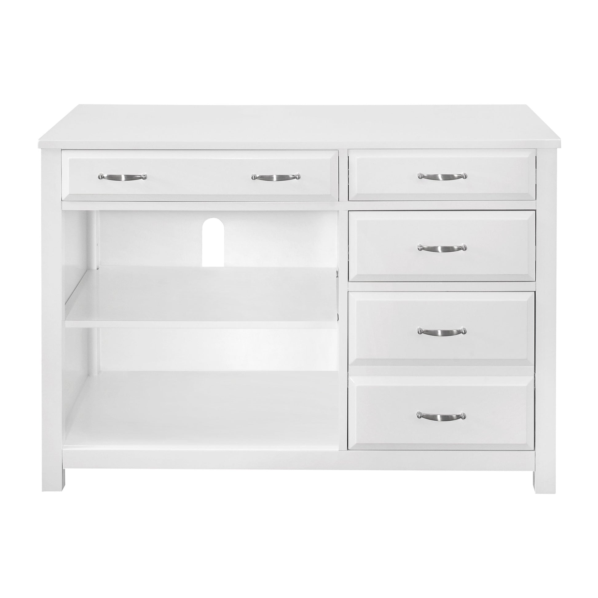 Blanche White Credenza - 4522WH-16 - Luna Furniture - Dallas Store