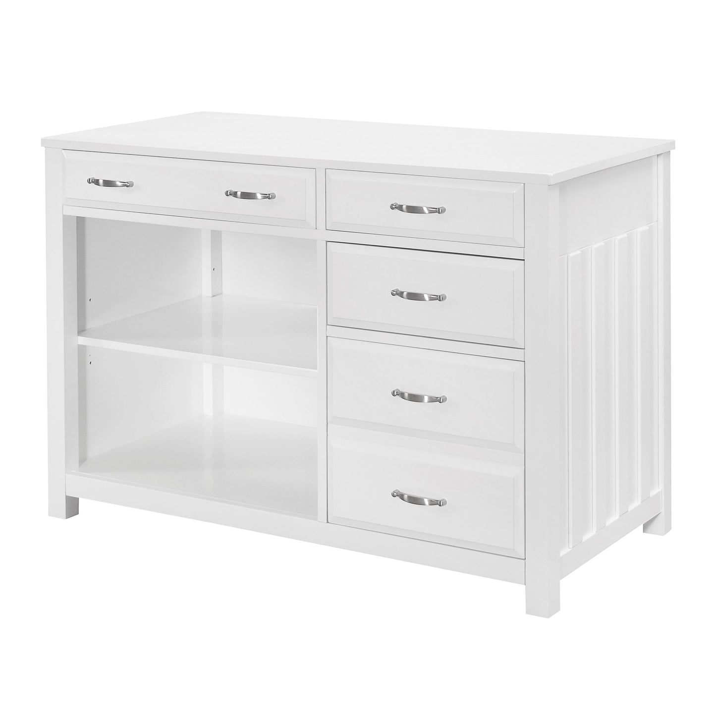 Blanche White Credenza - 4522WH-16 - Luna Furniture - Dallas Store