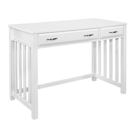 Blanche White Desk - 4522WH-15 - Luna Furniture - Dallas Store