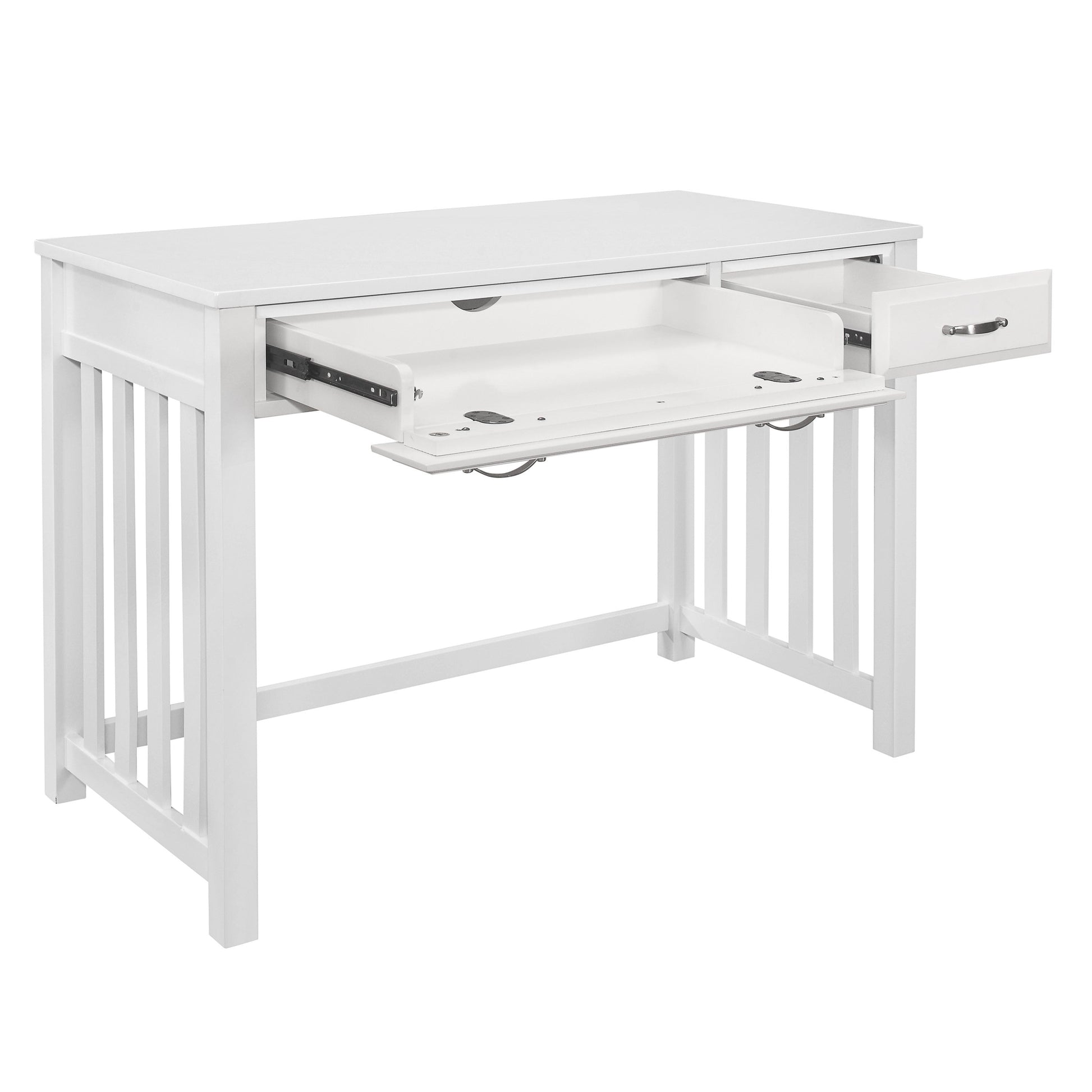 Blanche White Desk - 4522WH-15 - Luna Furniture - Dallas Store