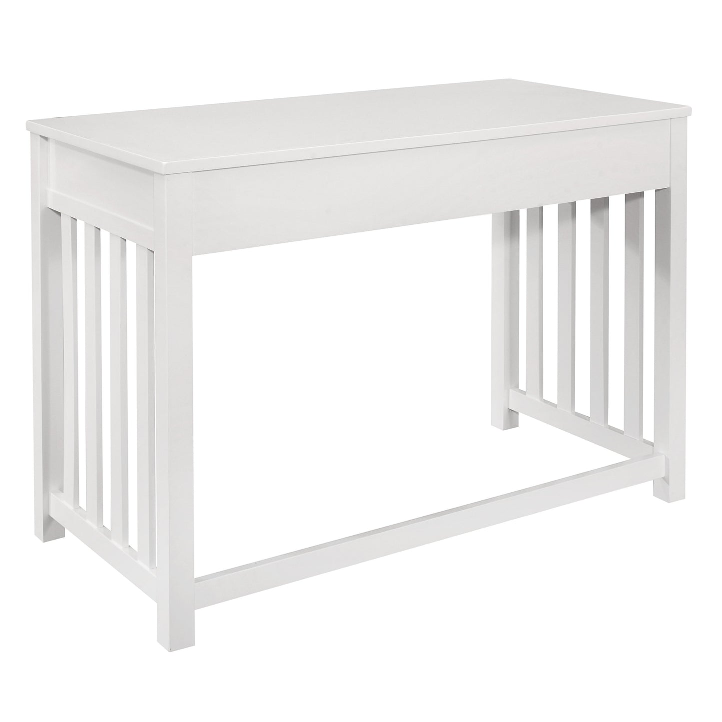Blanche White Desk - 4522WH-15 - Luna Furniture - Dallas Store