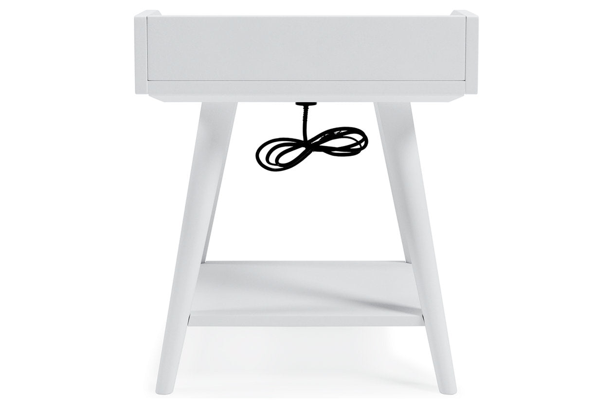 Blariden White Accent Table - A4000367 - Luna Furniture - Dallas Store