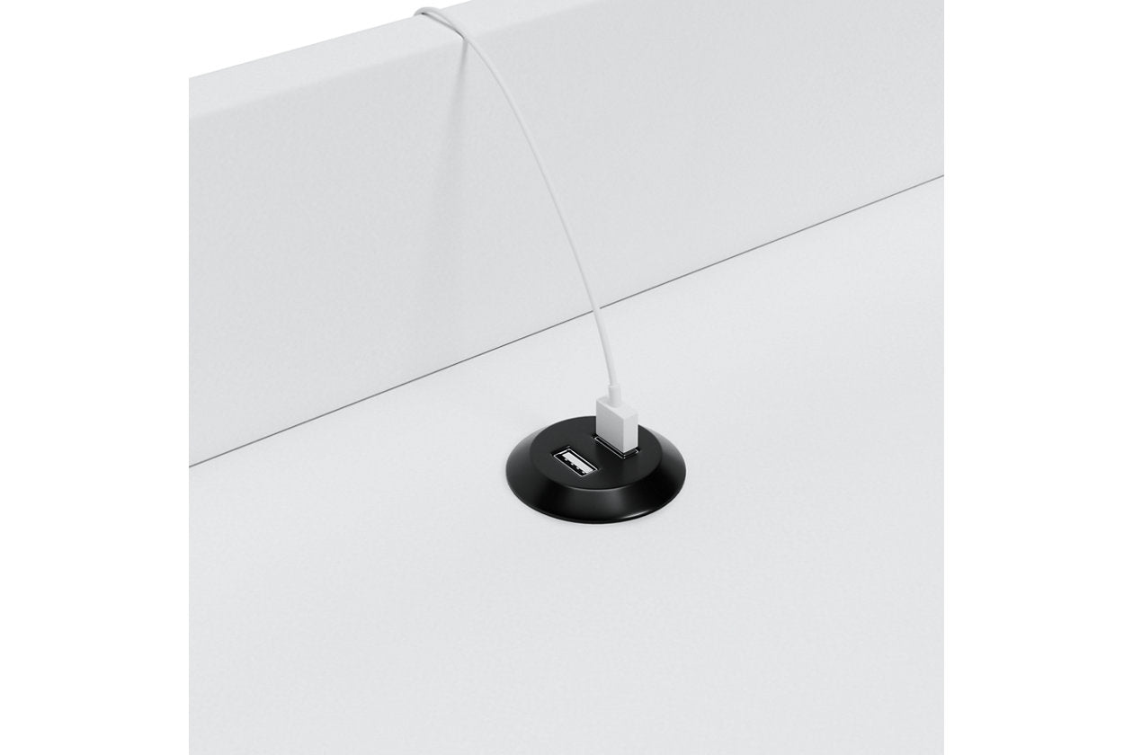 Blariden White Accent Table - A4000367 - Luna Furniture - Dallas Store
