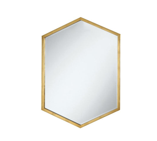 Bledel Gold Hexagon Shaped Wall Mirror - 902356 - Luna Furniture - Dallas Store