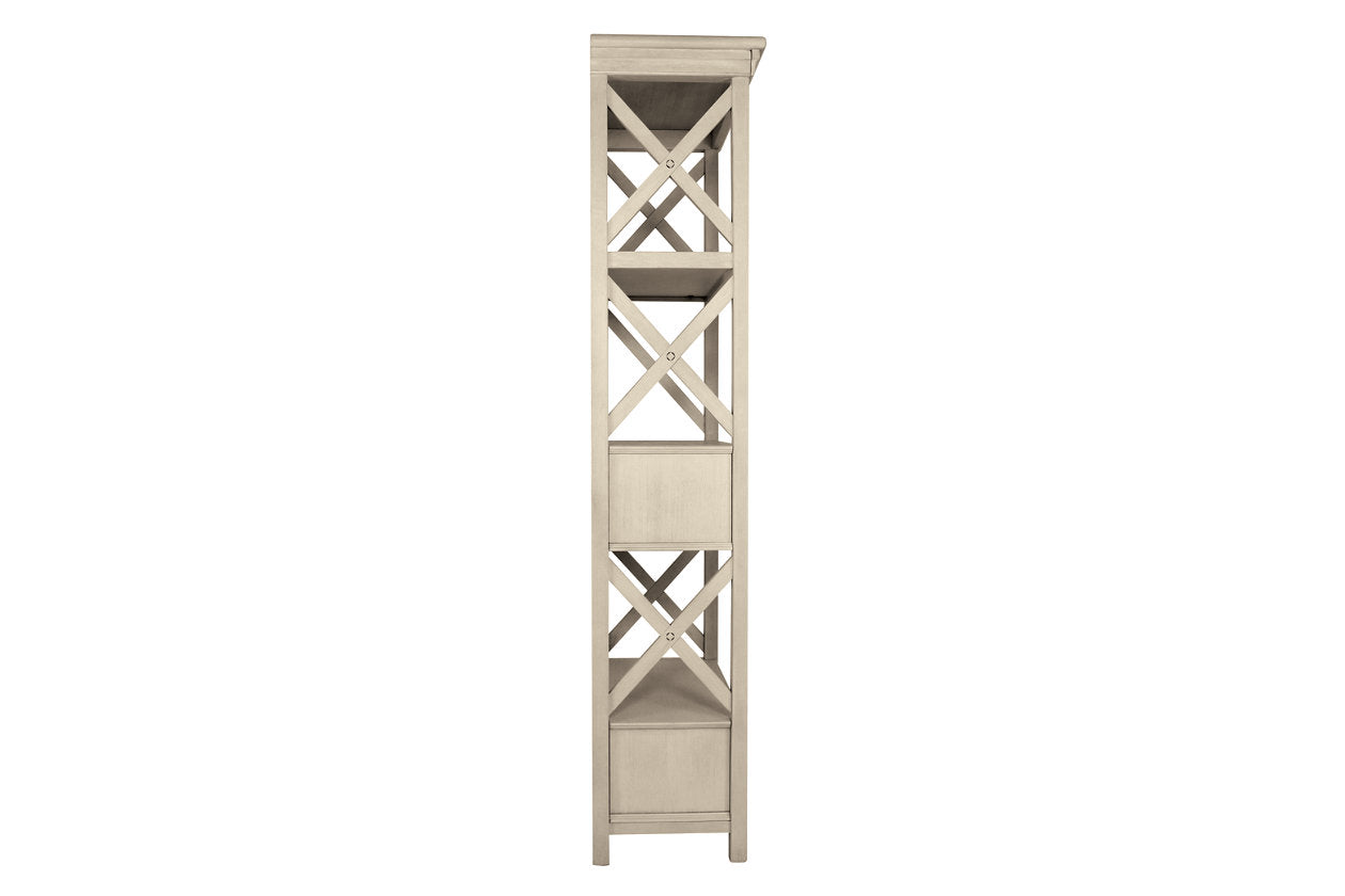 Bolanburg Antique White Display Cabinet - D647-76 - Luna Furniture - Dallas Store