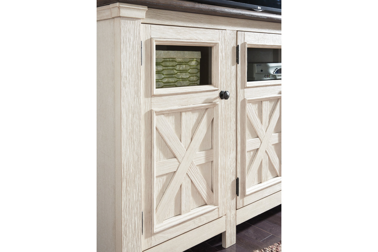 Bolanburg Two-tone 74" TV Stand - W647-60 - Luna Furniture - Dallas Store