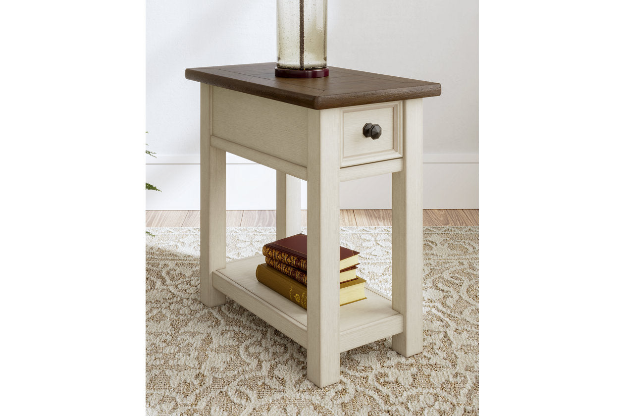 Bolanburg Two-tone Chairside End Table - T637-107 - Luna Furniture - Dallas Store