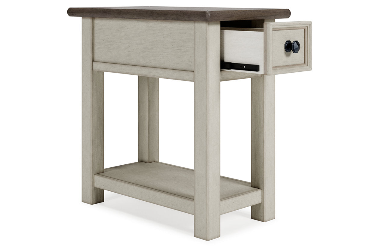 Bolanburg Two-tone Chairside End Table - T637-107 - Luna Furniture - Dallas Store
