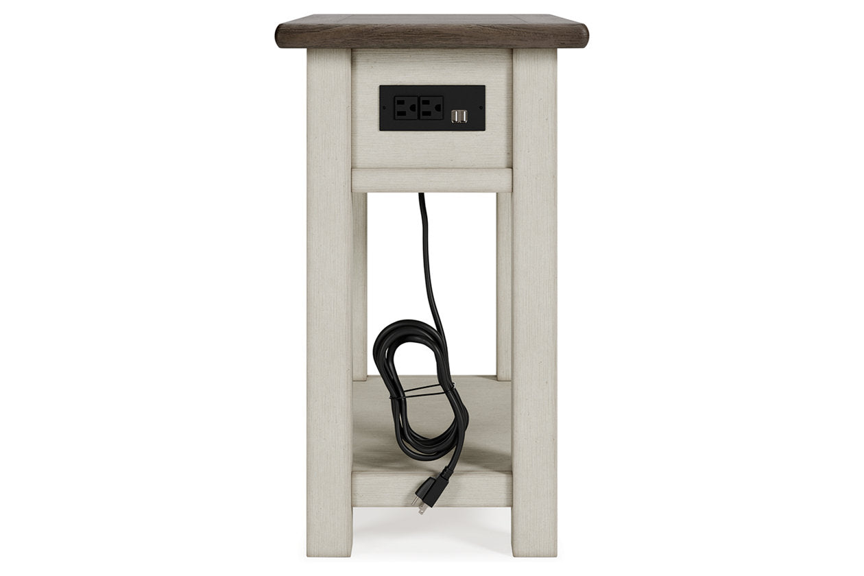 Bolanburg Two-tone Chairside End Table - T637-107 - Luna Furniture - Dallas Store