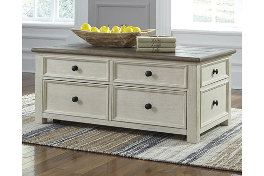 Bolanburg Two-tone Coffee Table with Lift Top - T637-20 - Luna Furniture - Dallas Store