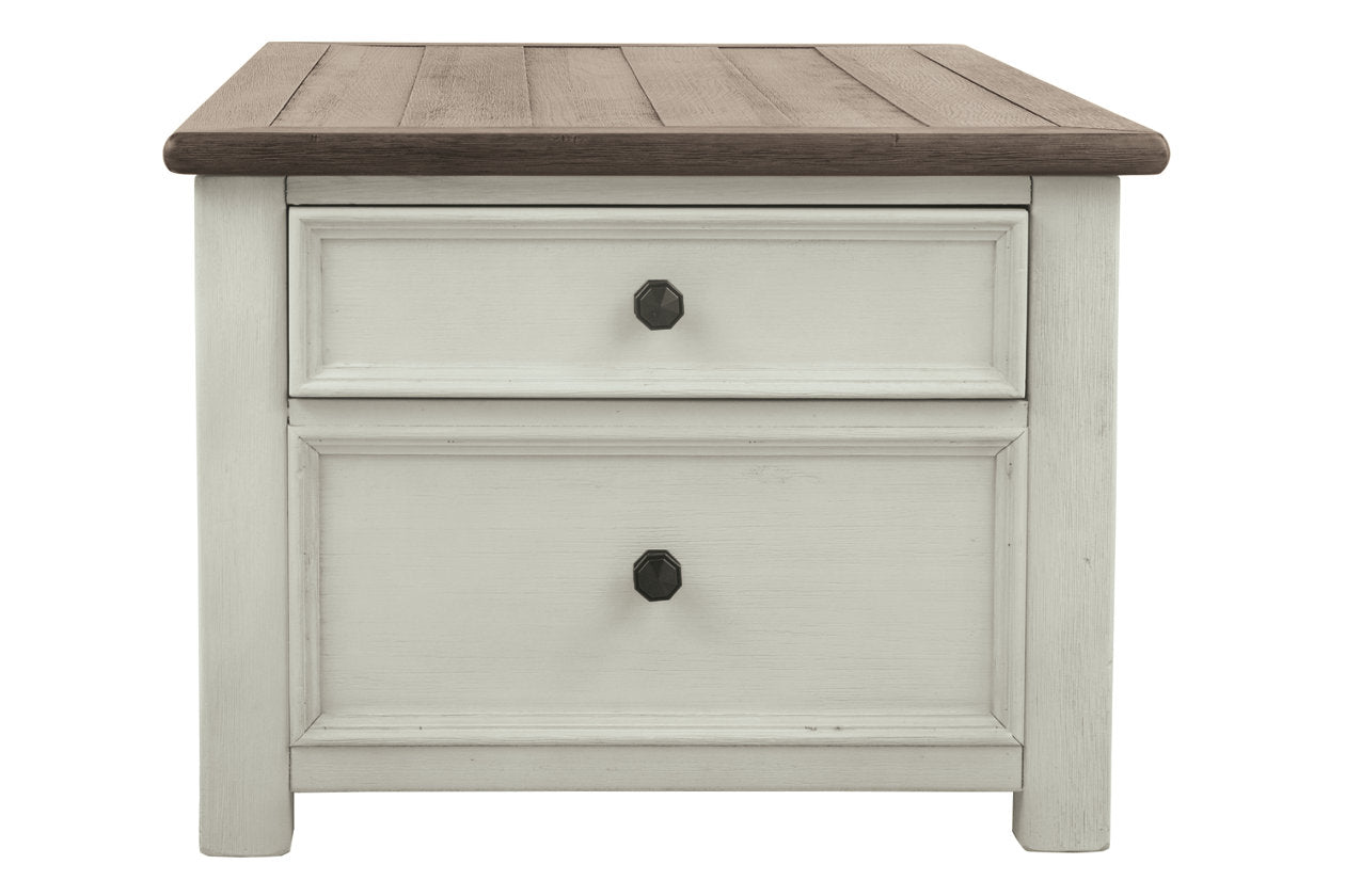 Bolanburg Two-tone Coffee Table with Lift Top - T637-20 - Luna Furniture - Dallas Store
