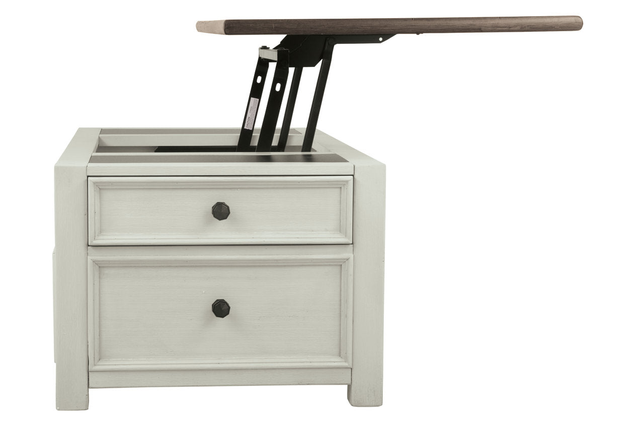 Bolanburg Two-tone Coffee Table with Lift Top - T637-20 - Luna Furniture - Dallas Store