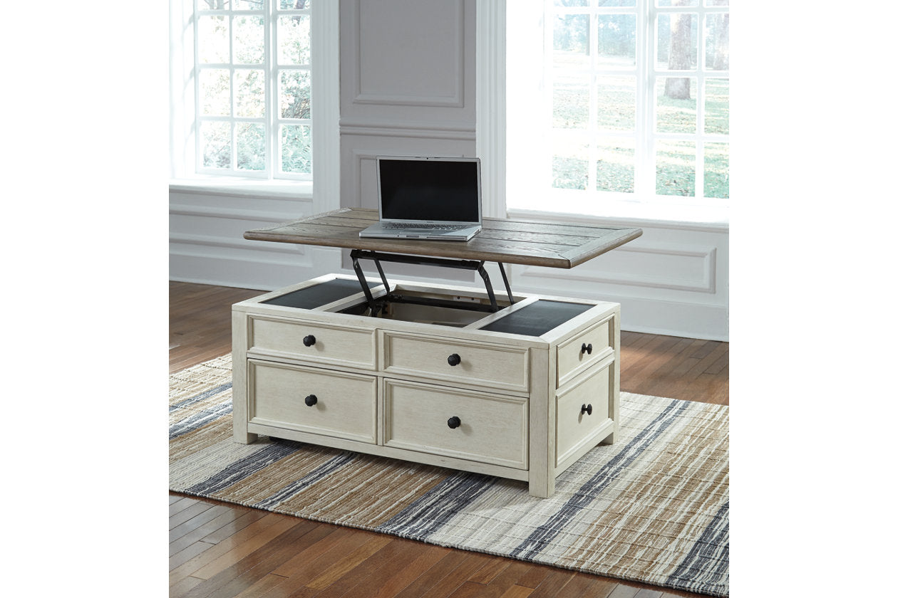 Bolanburg Two-tone Coffee Table with Lift Top - T637-20 - Luna Furniture - Dallas Store