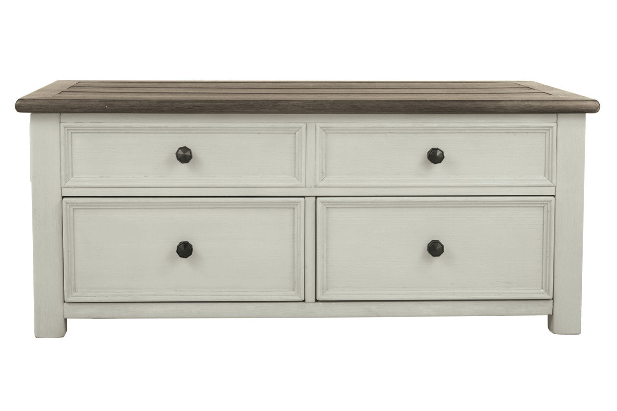 Bolanburg Two-tone Coffee Table with Lift Top - T637-20 - Luna Furniture - Dallas Store