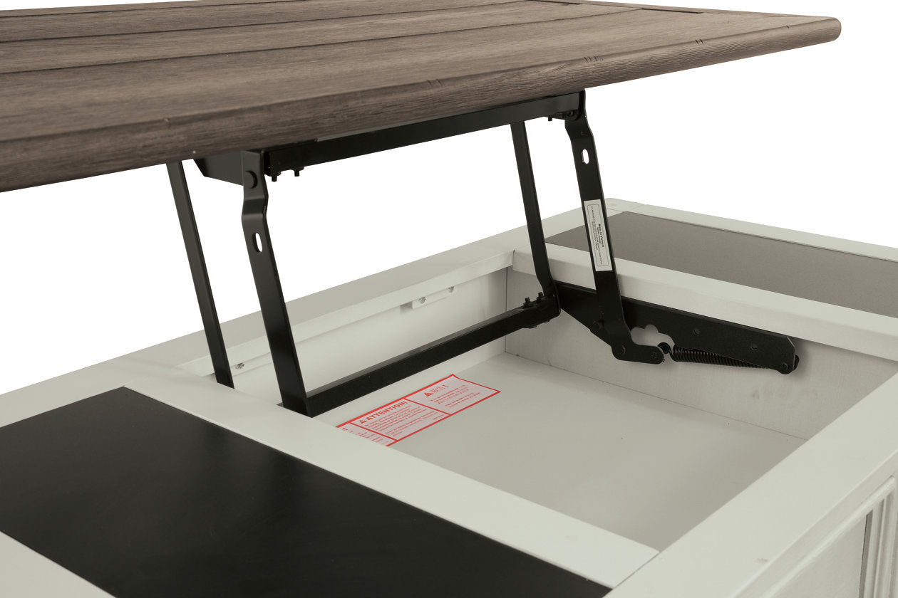 Bolanburg Two-tone Coffee Table with Lift Top - T637-20 - Luna Furniture - Dallas Store