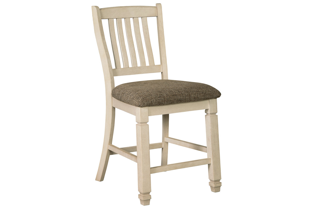 Bolanburg Two-tone Counter Height Chair, Set of 2 - D647-124 - Luna Furniture - Dallas Store