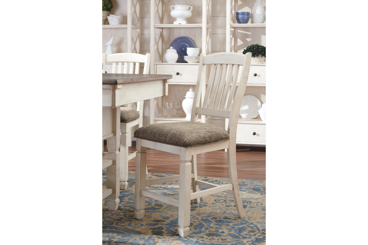 Bolanburg Two-tone Counter Height Chair, Set of 2 - D647-124 - Luna Furniture - Dallas Store