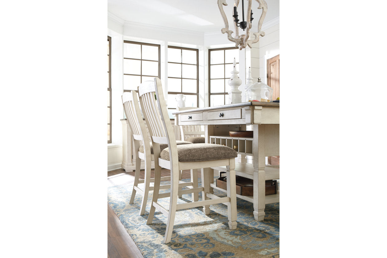 Bolanburg Two-tone Counter Height Dining Table - D647-32 - Luna Furniture - Dallas Store
