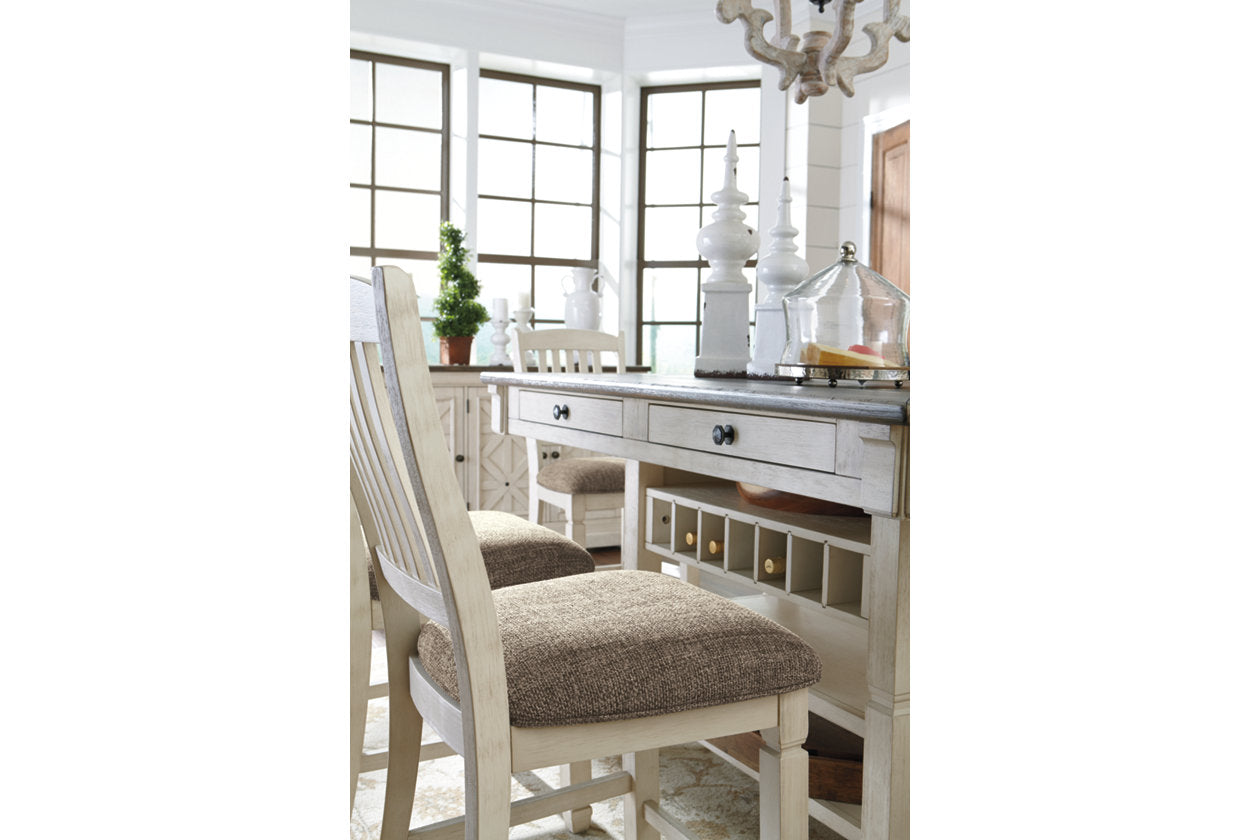 Bolanburg Two-tone Counter Height Dining Table - D647-32 - Luna Furniture - Dallas Store