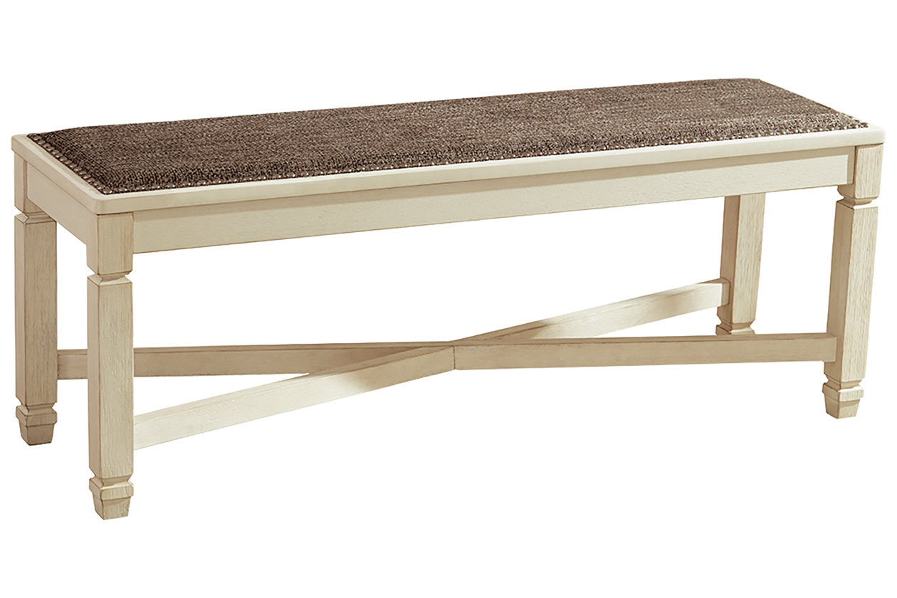 Bolanburg Two-tone Dining Bench - D647-00 - Luna Furniture - Dallas Store
