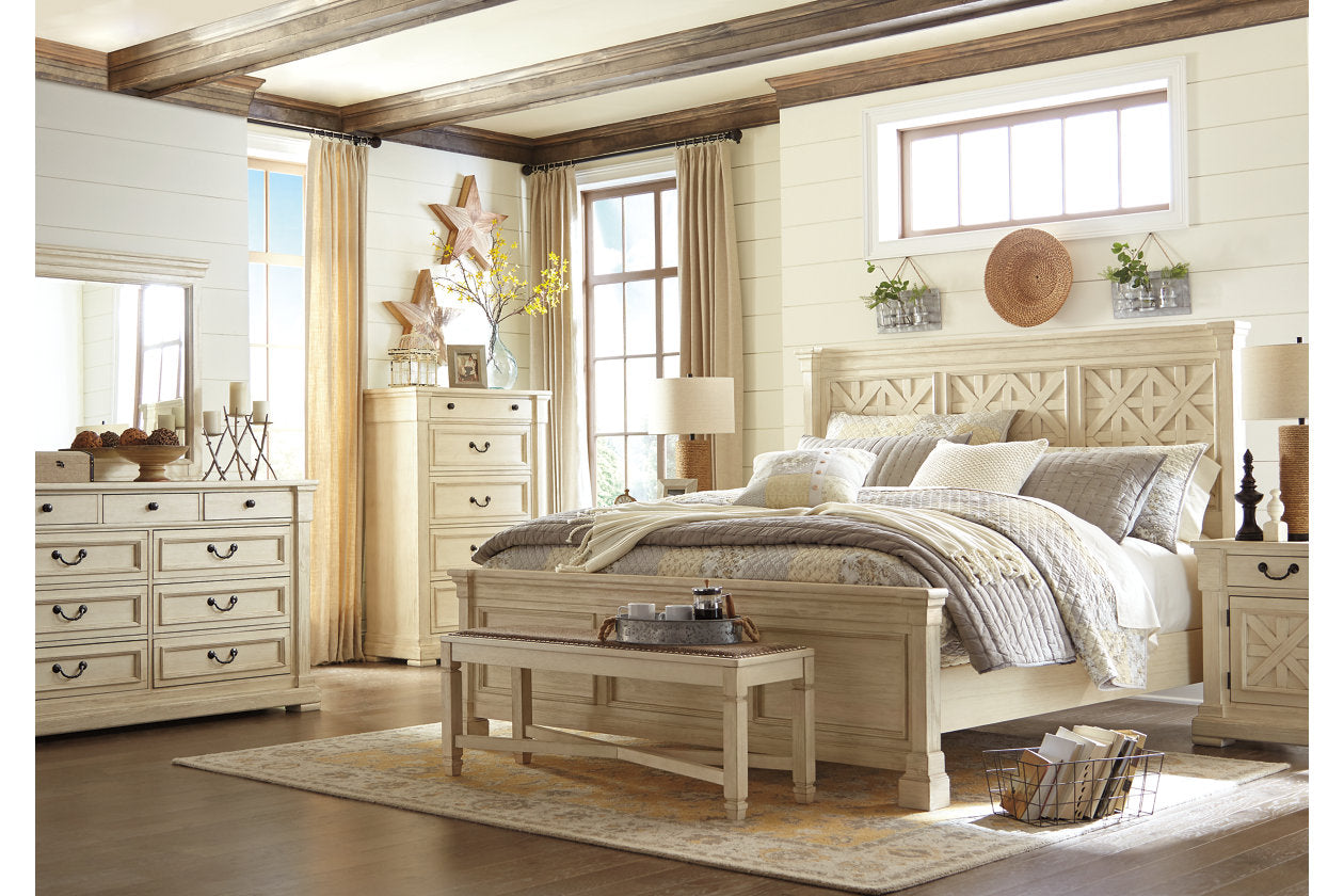 Bolanburg Two-tone Dining Bench - D647-00 - Luna Furniture - Dallas Store