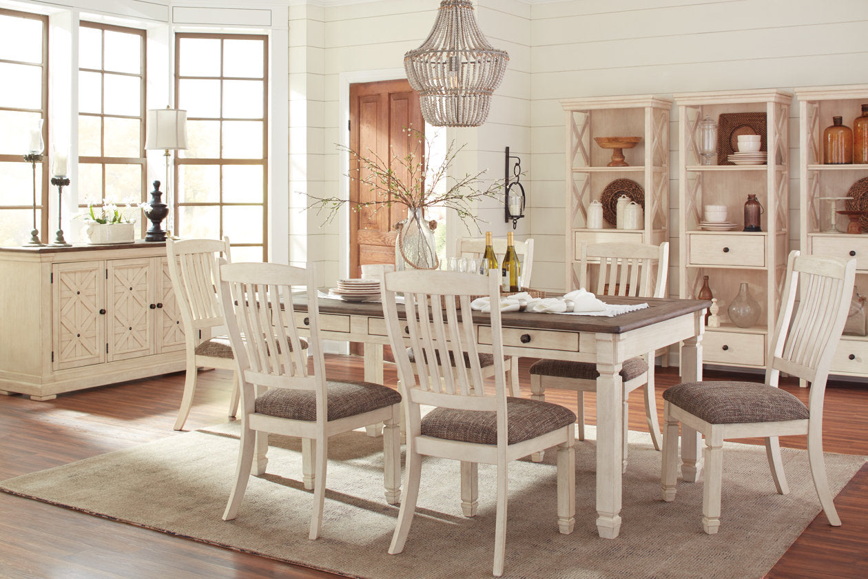 Bolanburg Two-tone Dining Chair, Set of 2 - D647-01 - Luna Furniture - Dallas Store