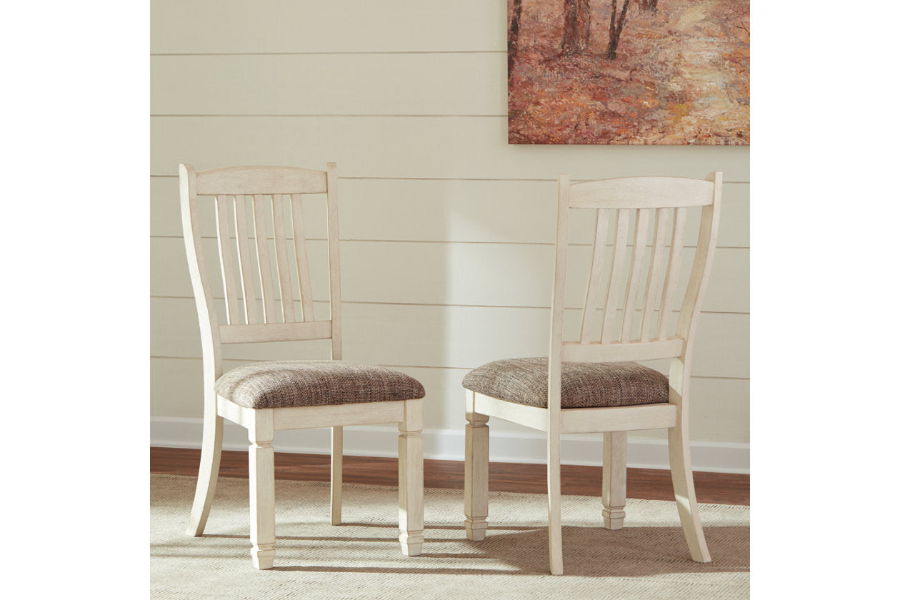 Bolanburg Two-tone Dining Chair, Set of 2 - D647-01 - Luna Furniture - Dallas Store