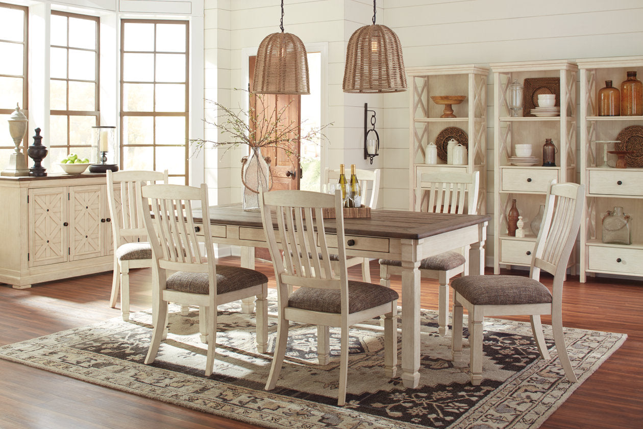 Bolanburg Two-tone Dining Chair, Set of 2 - D647-01 - Luna Furniture - Dallas Store