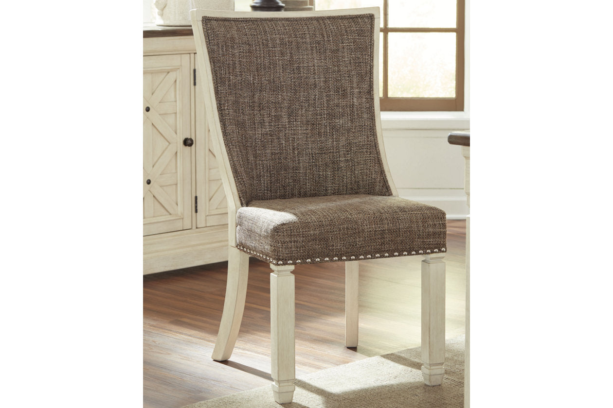 Bolanburg Two-tone Dining Chair, Set of 2 - D647-02 - Luna Furniture - Dallas Store