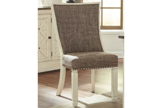 Bolanburg Two-tone Dining Chair, Set of 2 - D647-02 - Luna Furniture - Dallas Store
