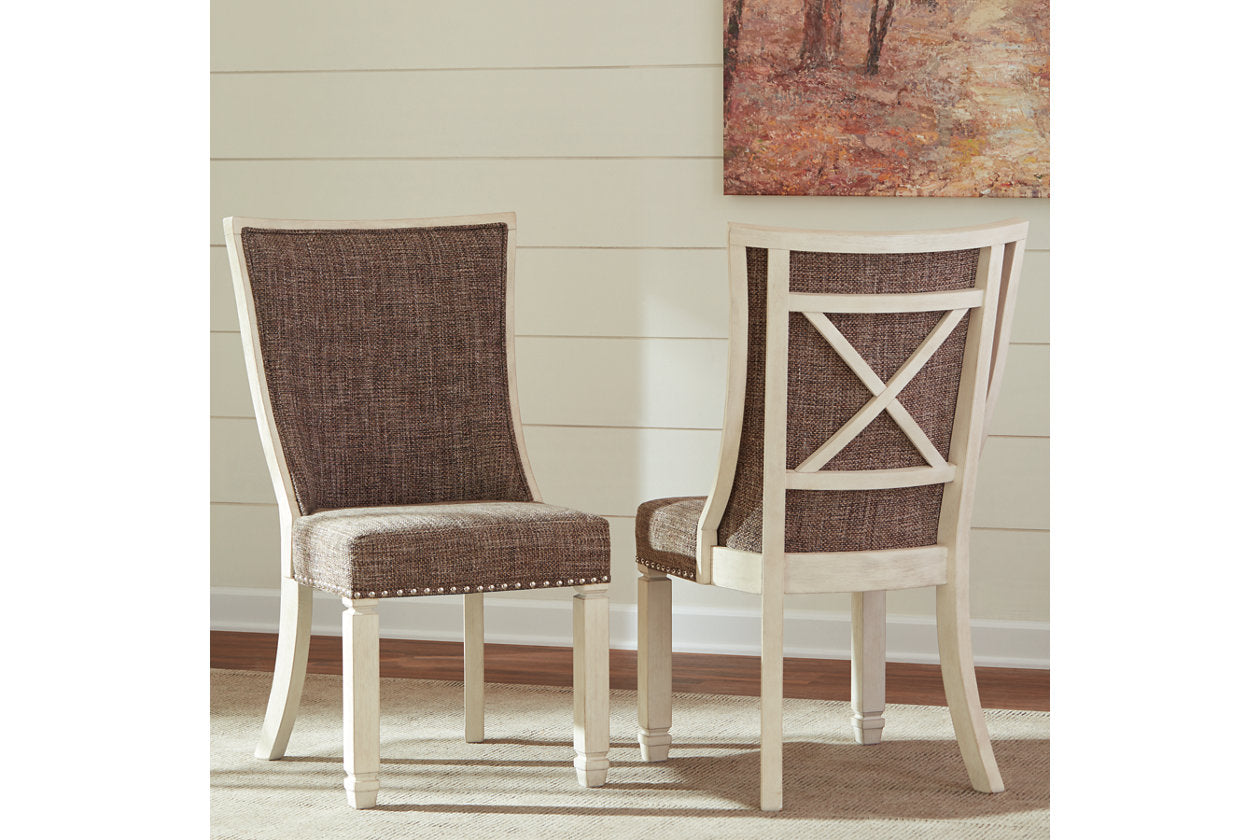 Bolanburg Two-tone Dining Chair, Set of 2 - D647-02 - Luna Furniture - Dallas Store