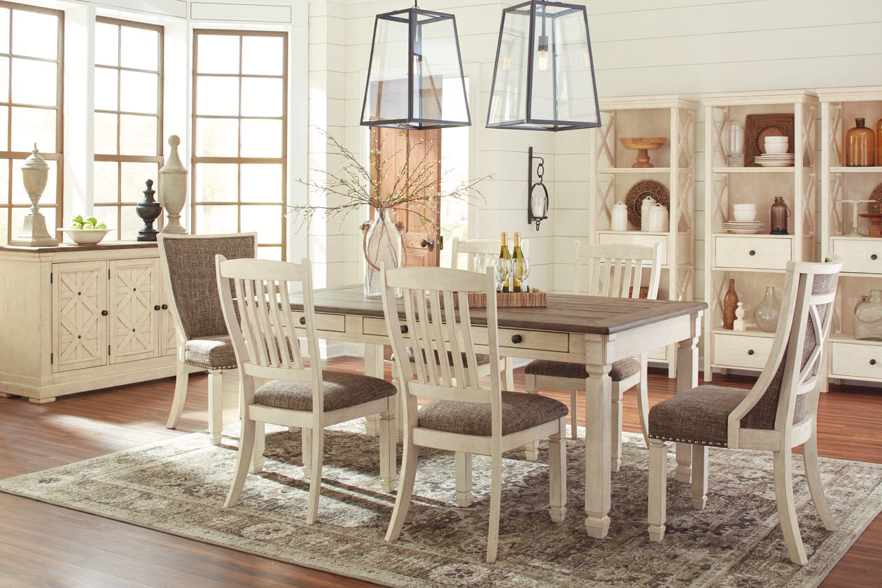 Bolanburg Two-tone Dining Chair, Set of 2 - D647-02 - Luna Furniture - Dallas Store