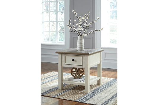 Bolanburg Two-tone End Table - T637-3 - Luna Furniture - Dallas Store
