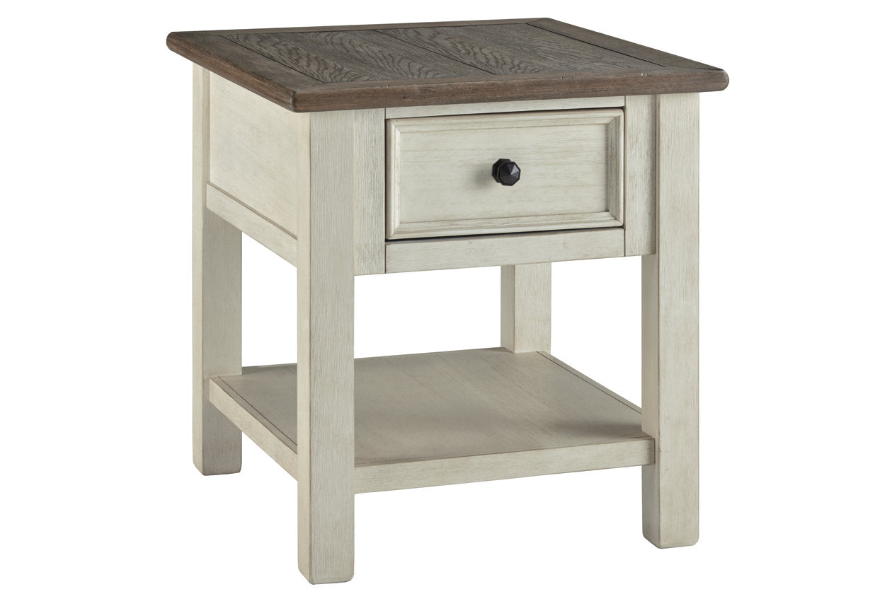 Bolanburg Two-tone End Table - T637-3 - Luna Furniture - Dallas Store