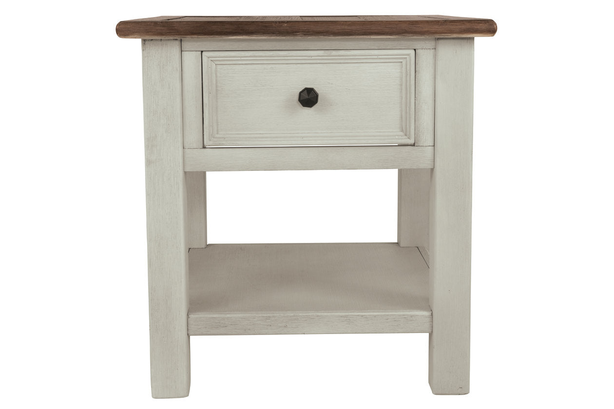 Bolanburg Two-tone End Table - T637-3 - Luna Furniture - Dallas Store
