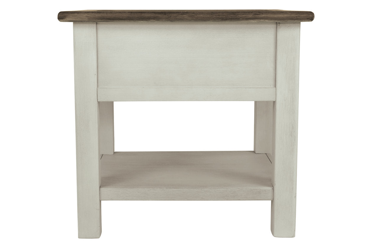 Bolanburg Two-tone End Table - T637-3 - Luna Furniture - Dallas Store