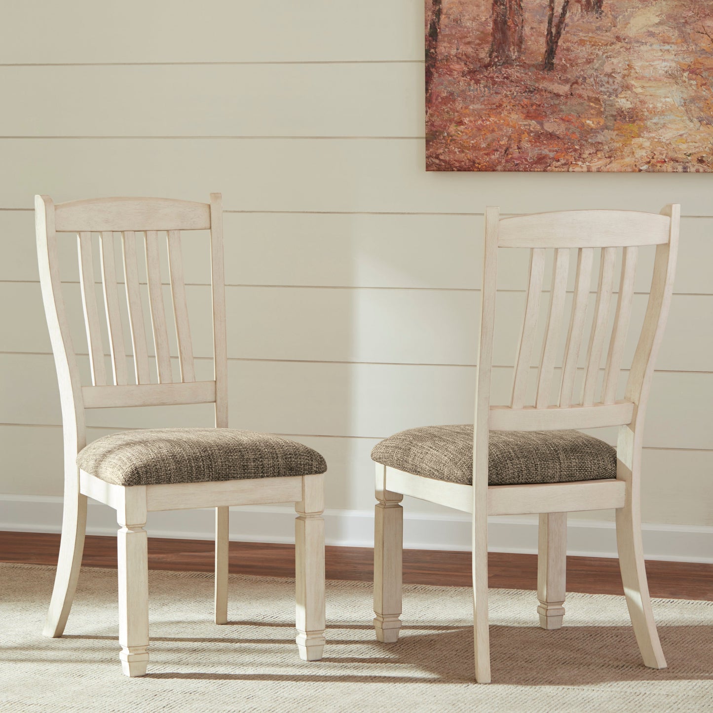 Bolanburg Two-tone Rectangular Dining Set - SET | D647-25 | D647-01(2) - Luna Furniture - Dallas Store