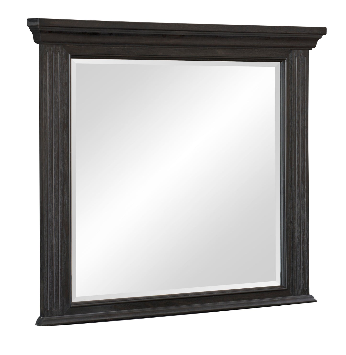 Bolingbrook Wire-Brushed Charcoal Mirror (Mirror Only) - 1647-6 - Luna Furniture - Dallas Store