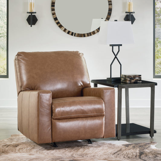 Bolsena Caramel Recliner - 5560325 - Luna Furniture - Dallas Store