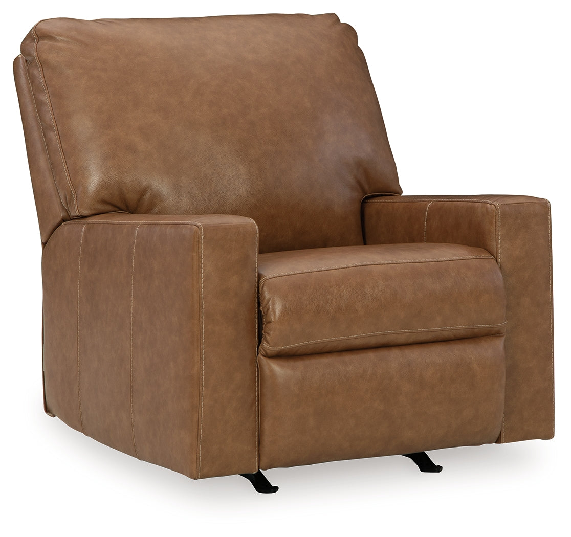 Bolsena Caramel Recliner - 5560325 - Luna Furniture - Dallas Store