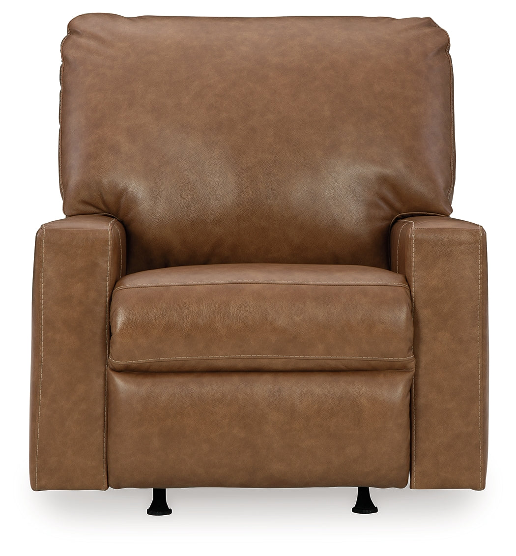 Bolsena Caramel Recliner - 5560325 - Luna Furniture - Dallas Store