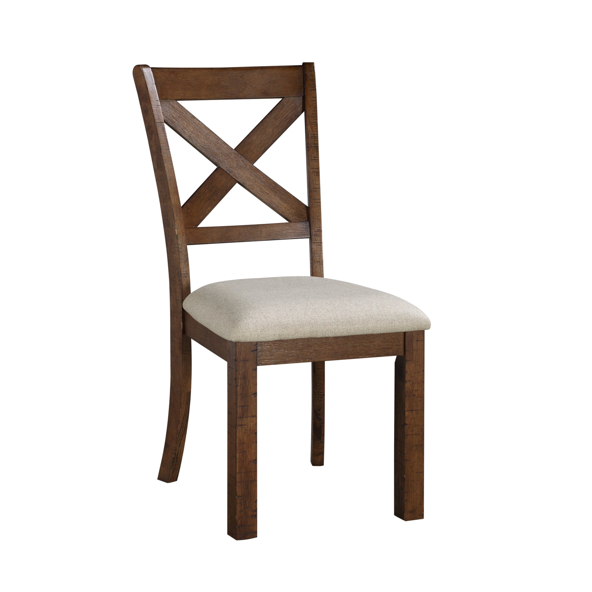 Bonner Brown Side Chair, Set of 2 - 5808S - Luna Furniture - Dallas Store