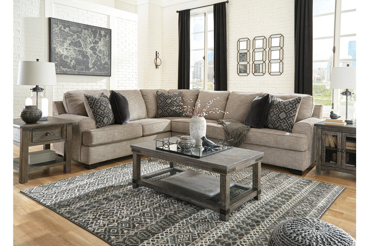 Bovarian Stone 3-Piece LAF Sectional - SET | 5610348 | 5610356 | 5610346 - Luna Furniture - Dallas Store