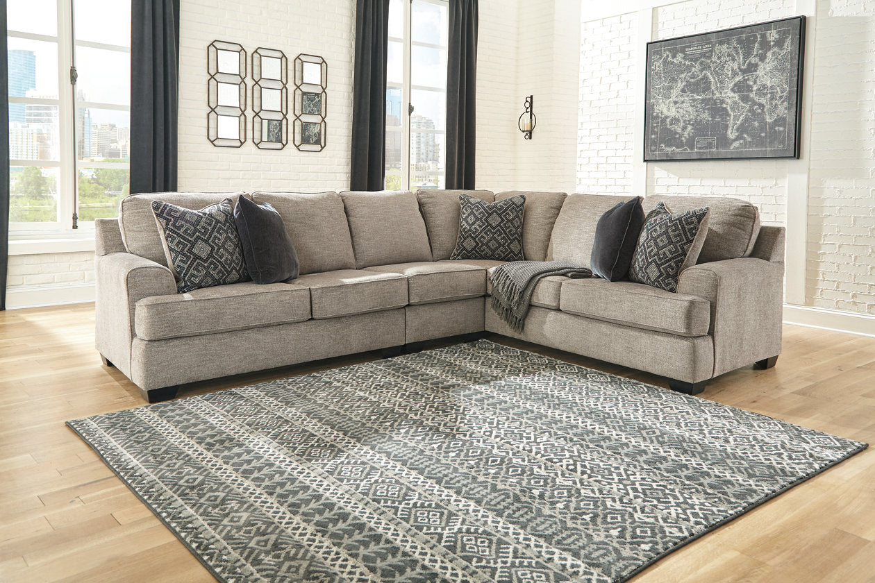 Bovarian Stone 3-Piece RAF Sectional - SET | 5610349 | 5610355 | 5610346 - Luna Furniture - Dallas Store
