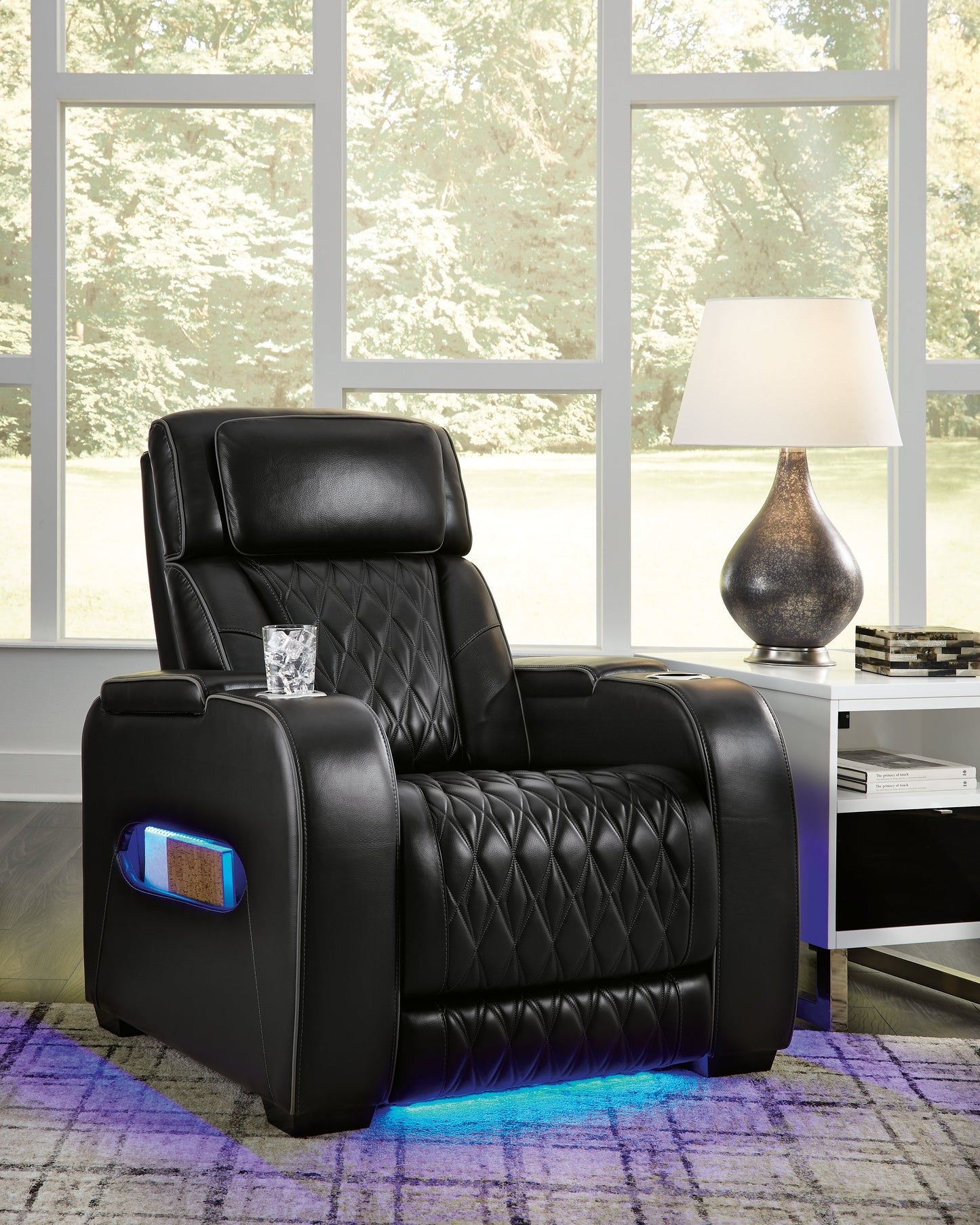 Boyington Black Power Recliner - U2710613 - Luna Furniture - Dallas Store