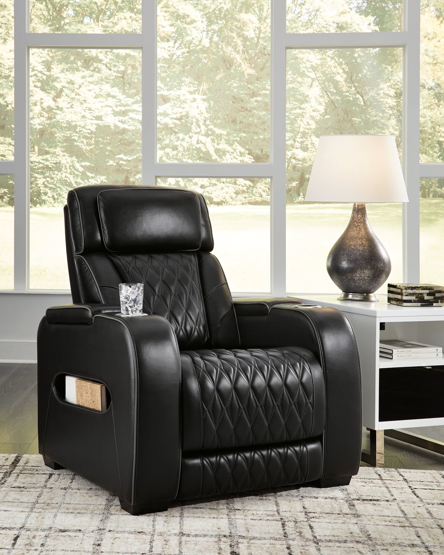 Boyington Black Power Recliner - U2710613 - Luna Furniture - Dallas Store